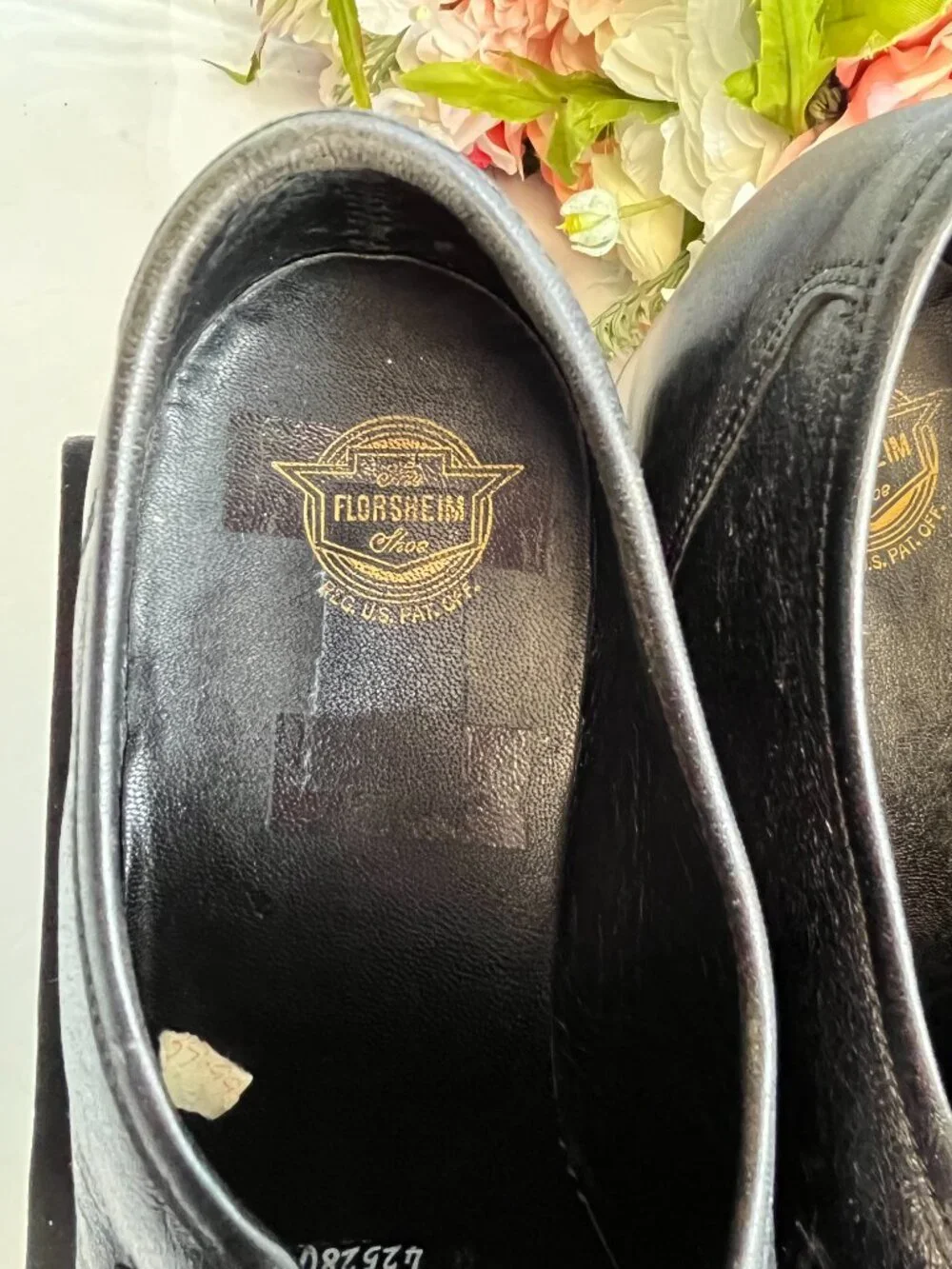 Florsheim Como Black Leather Moc Toe Strap Loafers Men’s 11 D